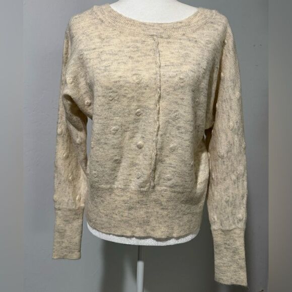 WilliamRast xs sweater Swiss dot cream alpaca blend - Picture 1 of 7